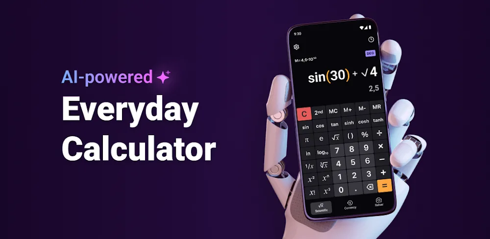 Calculator One v3.0.6 MOD APK (Premium Unlocked)
