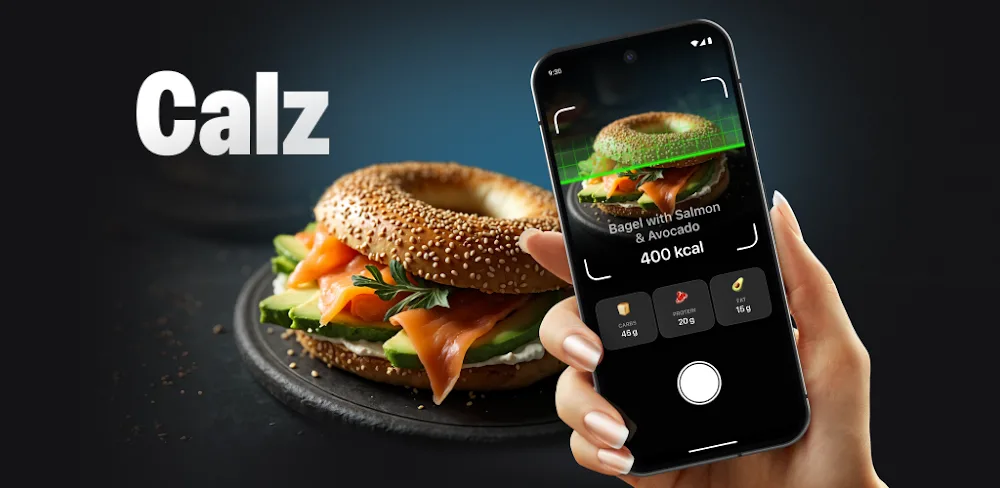 Calz: Calorie Counter AI v1.46.0 MOD APK (Premium Unlocked)