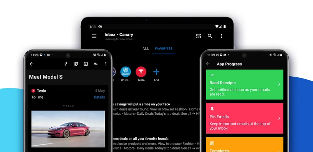 Canary Mail v3.95 MOD APK (Premium Unlocked)
