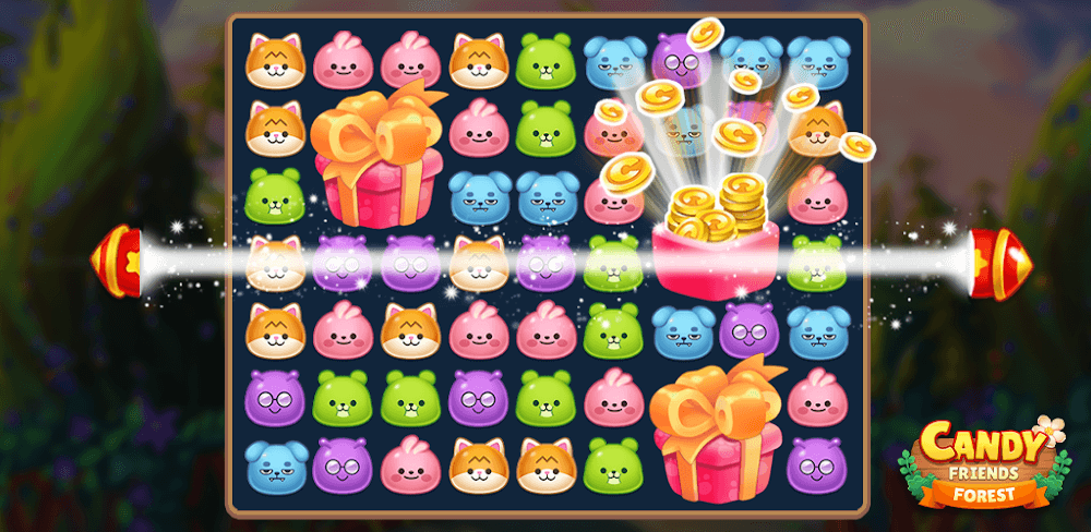 Candy Friends Forest v1.4.7 MOD APK (Unlimited Hammer, Rocket)