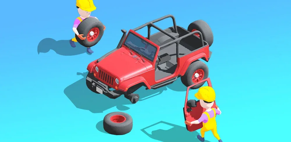 Car Assembly Simulator v0.2.6 MOD APK (Free Purchase)