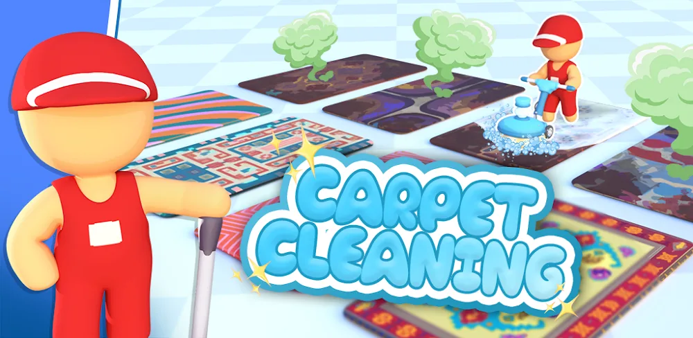 Carpet Cleaning ASMR v1.416 MOD APK (Menu, Unlimited All)