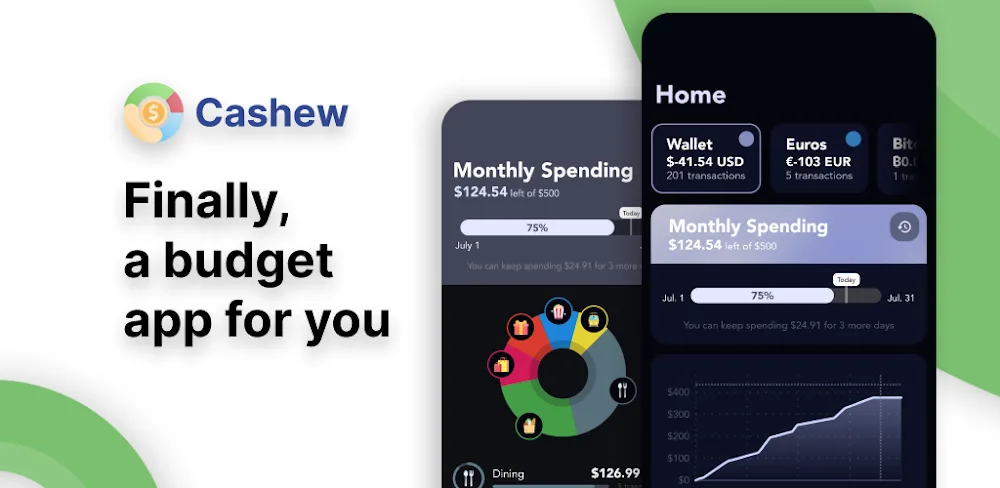 Cashew Budget Planner v6.5.9 MOD APK (Premium Unlocked)
