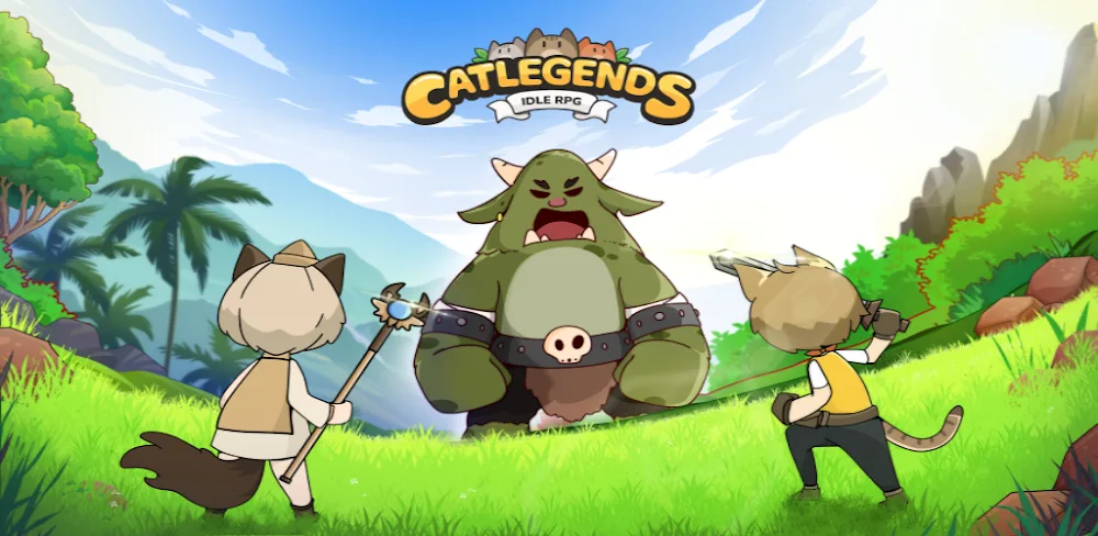 Cat Legends: Idle RPG v1.1.42 MOD APK (Damage, God Mod, Unlimited State Points)