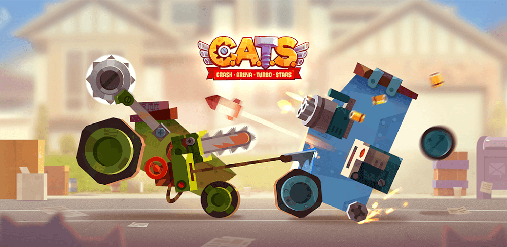 CATS: Crash Arena Turbo Stars v3.34.3 MOD APK (Menu, God Mode)