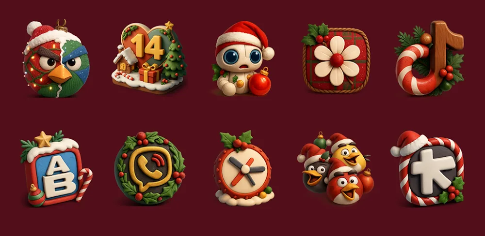Christmas Fun Icon Pack v1.4 APK (Full Version)