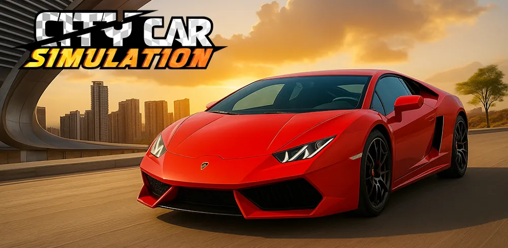 City Car Simulator v1.2.5 MOD APK (Free-Shopping, All-Cars Unlocked, No-ADS)