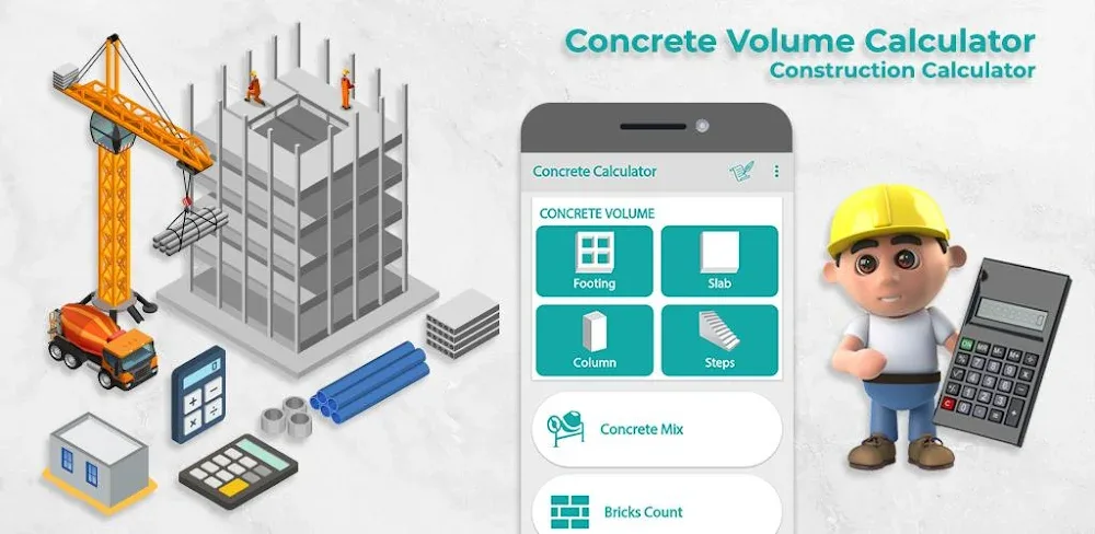 Civil Concrete Calculator v1.12 (Premium Unlocked)