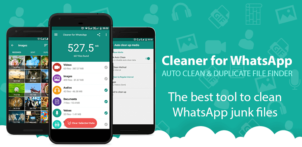 Cleaner for WhatsApp v3.2.1 APK + MOD (Premium Unlocked)