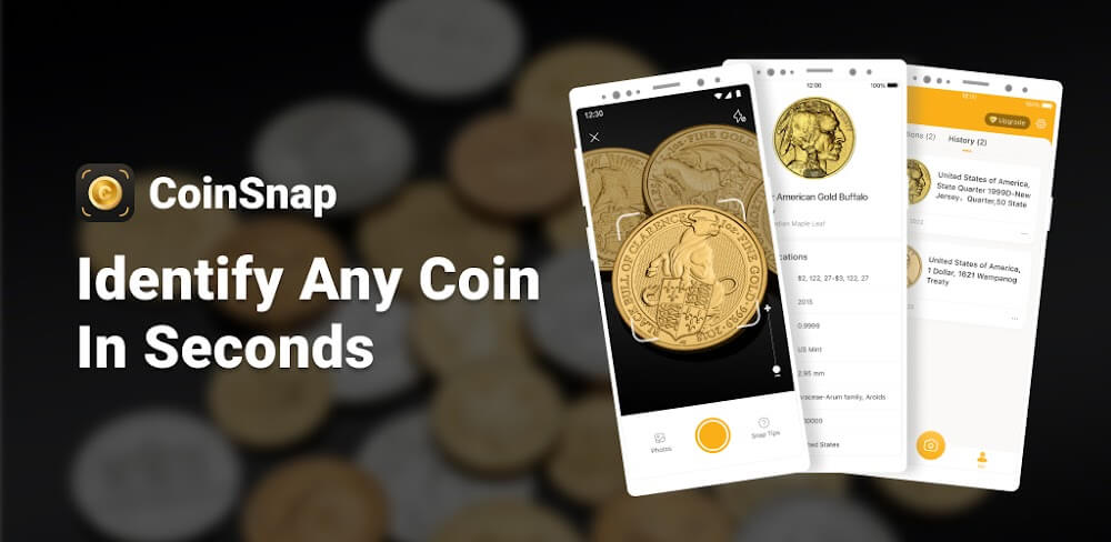 CoinSnap v2.7.0 MOD APK (Premium Unlocked)