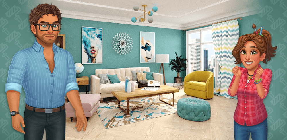 Color House - Design Makeover v1.30 MOD APK (Unlimited Money)