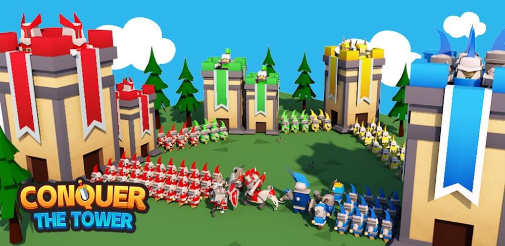 Conquer the Tower: Takeover v2.411 MOD APK (Menu, Unlimited Money, Auto Win)