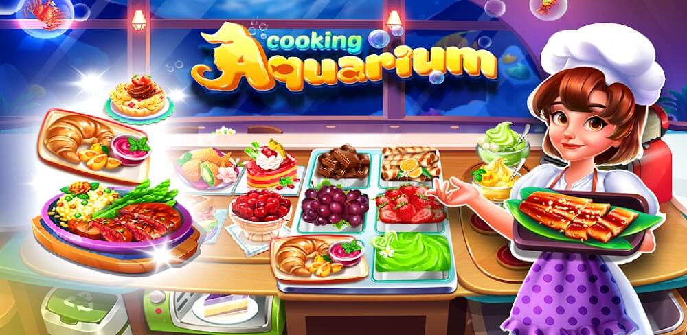 Cooking Aquarium v1.0.28 MOD APK (Menu, Unlimited All)