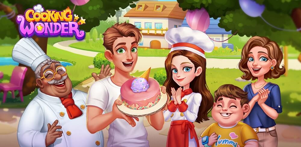 Cooking Wonder v2.57.0 MOD APK (Unlimited Coins, Gems)