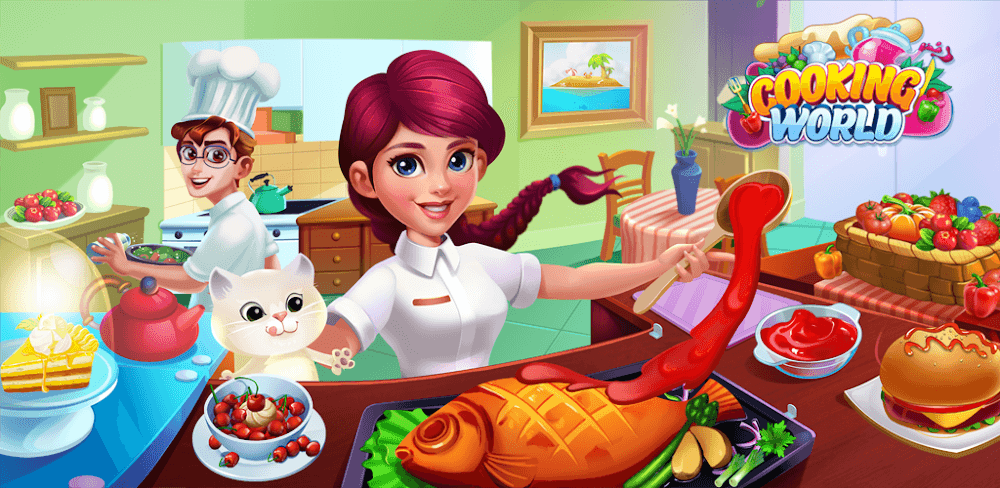 Cooking World v3.5.2 MOD APK (Unlimited Money)