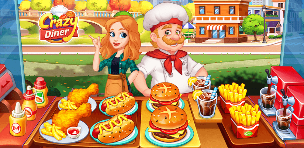 Crazy Diner v1.5.0 MOD APK (Unlimited Money)