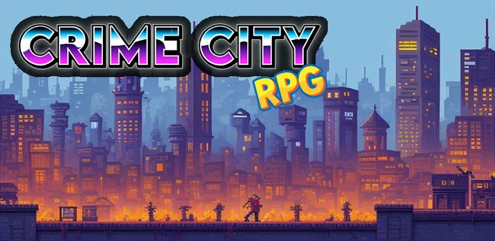 Crime City RPG v3.3.7 MOD APK (All Stats Maxed. God Mode. Max Mp, No Tp Cost)