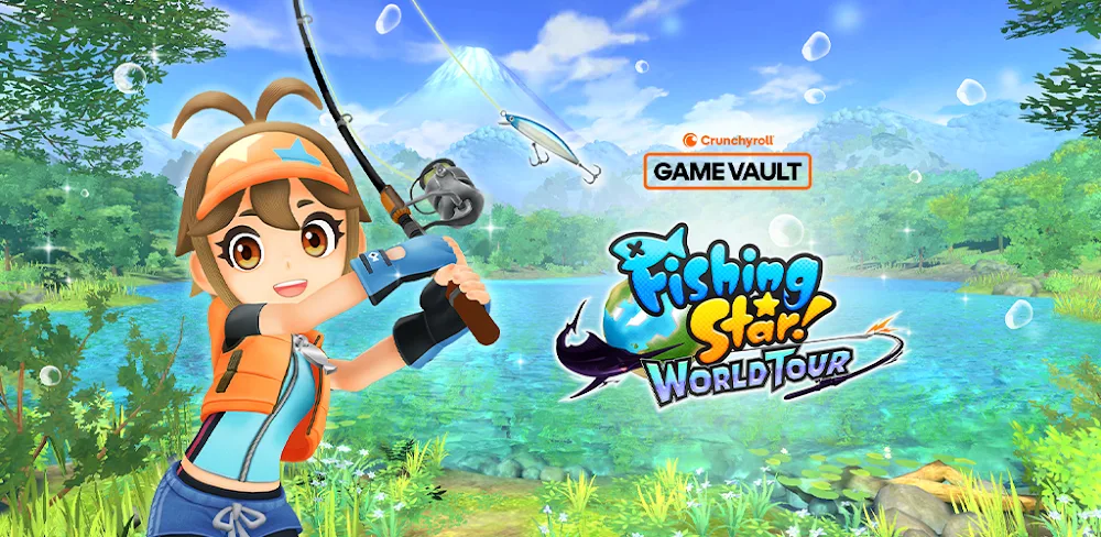 Crunchyroll: Fishing Star WT v1.0.13 APK (Unlocked Game)