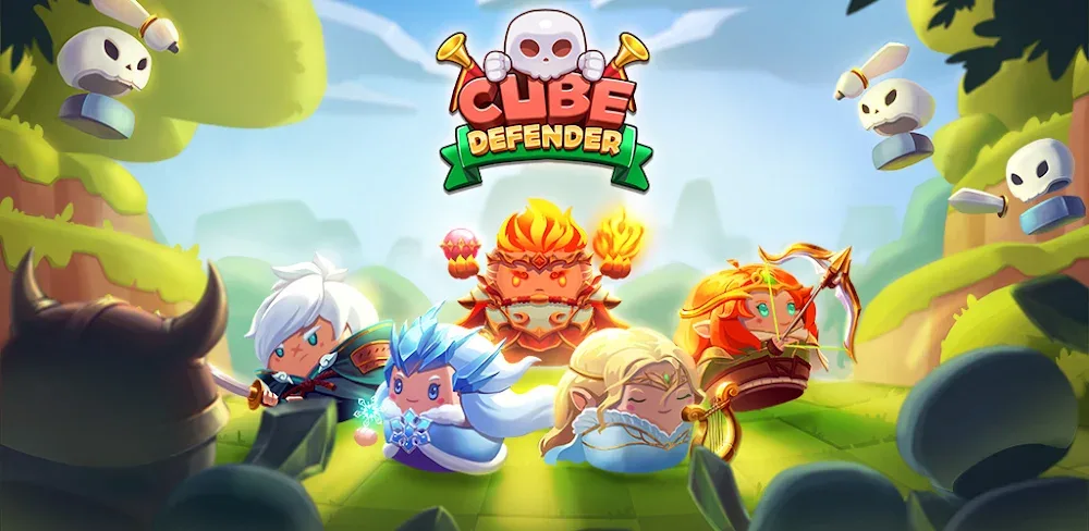 Cube Defender v1.0.42 MOD APK (Menu, Damage, Auto Win)