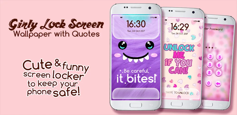 Cute Lock Screen & Wallpapers v5.1.2 MOD APK (Premium Unlocked)