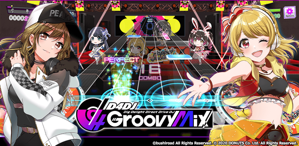 D4DJ Groovy Mix v10.0.00 MOD APK (God Mode, Auto Perfect)