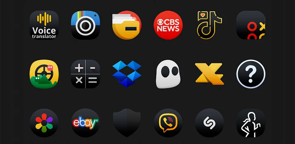 Darkonis - Icon Pack v3.6 APK (Full Version)
