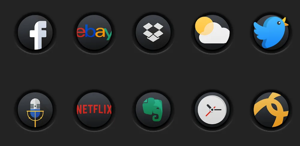 DarkonPD - Icon Pack v1.6 APK (Full Version)