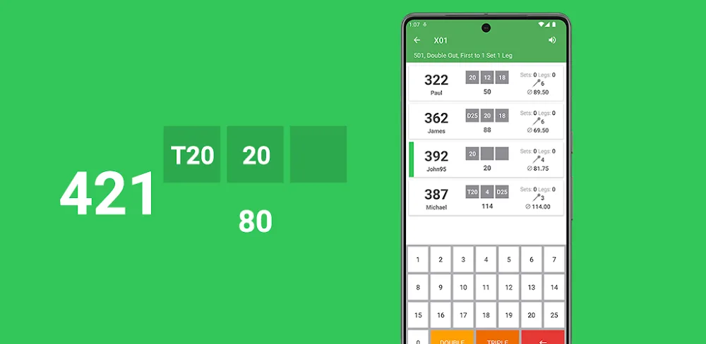 Darts Assistant v1.3.2 MOD APK (Premium Unlocked)