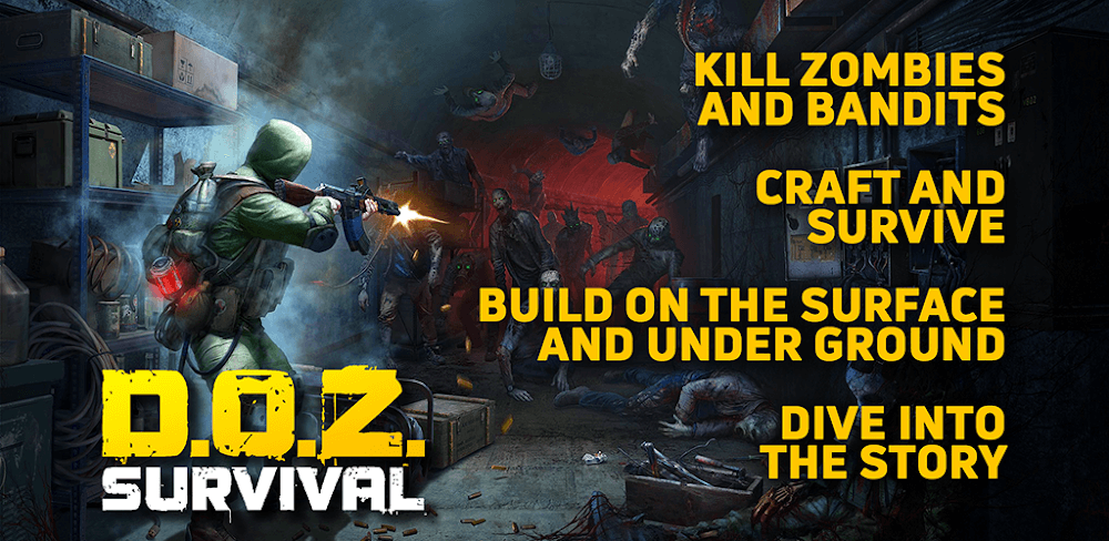 Dawn of Zombies: Survival v2.275 MOD APK (Free Craft, Max Level)