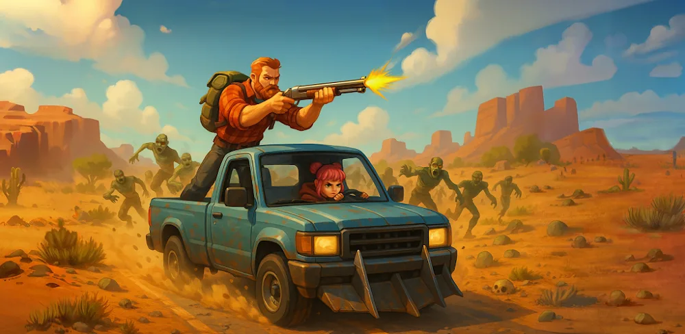Dead Road v1.0.4 MOD APK (Menu, Unlimited Cash)