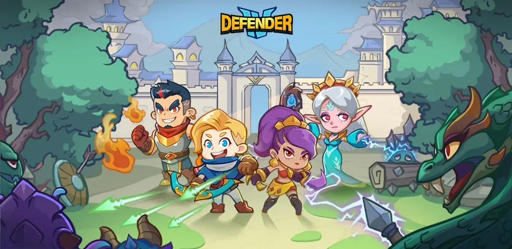 Defender IV v1.0.86 MOD APK (Menu, High Damage)