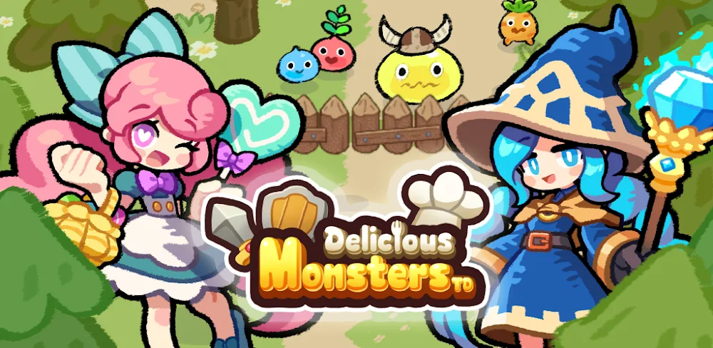 Delicious Monsters: TD Tycoon v1.03.136 MOD APK (Menu, Damage, Exp Multiplier)