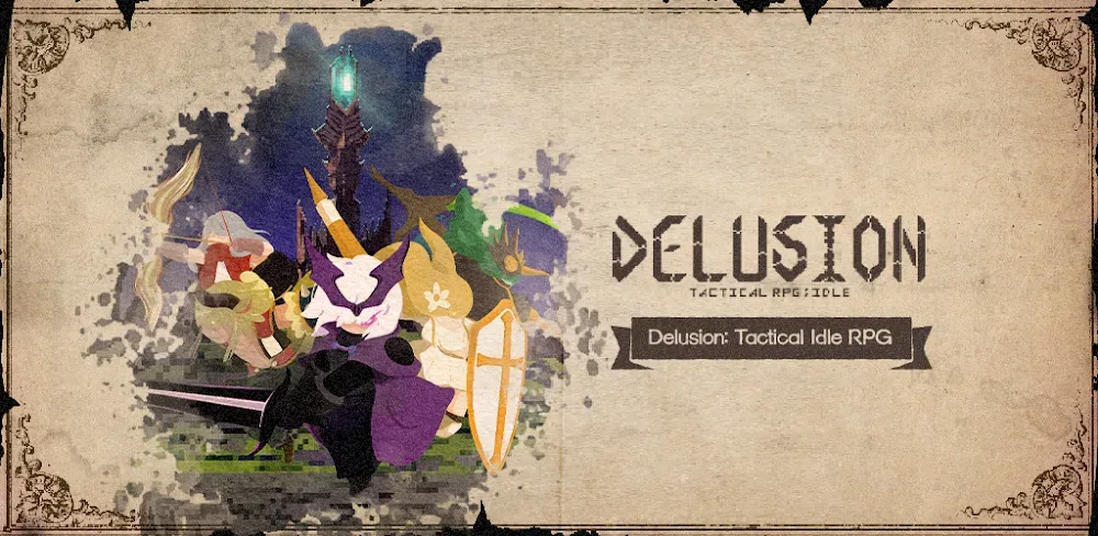 Delusion: Tactical Idle RPG v2.4.9 MOD APK (Mega Mod)