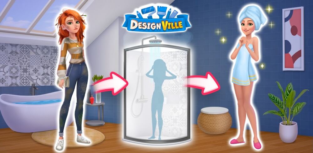 DesignVille v1.220.0 MOD APK (Unlimited Money)