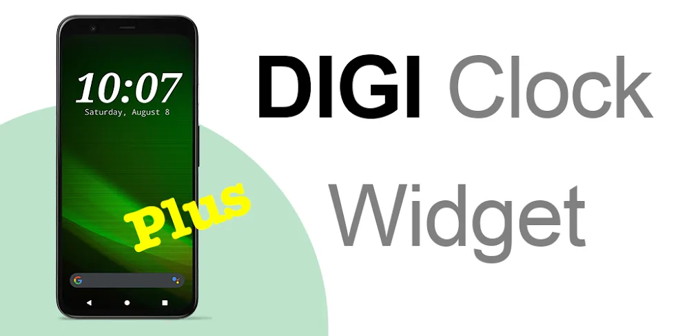 DIGI Clock Widget Plus v3.8.0 APK (Full Version)
