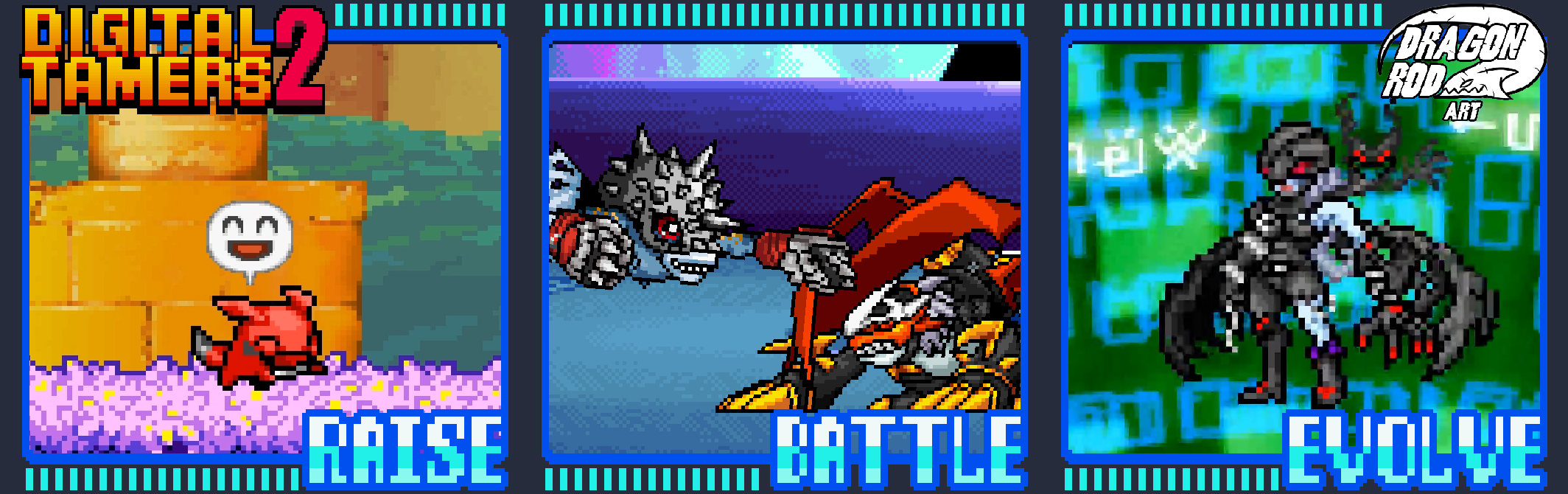 Digital Tamers 2 v1.2.1 MOD APK (Unlimited Bits, Items)