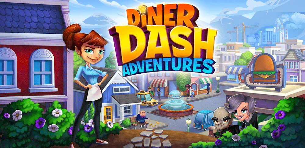 Diner DASH Adventures v1.74.0 MOD APK (Unlimited Money, Win Full Stars)