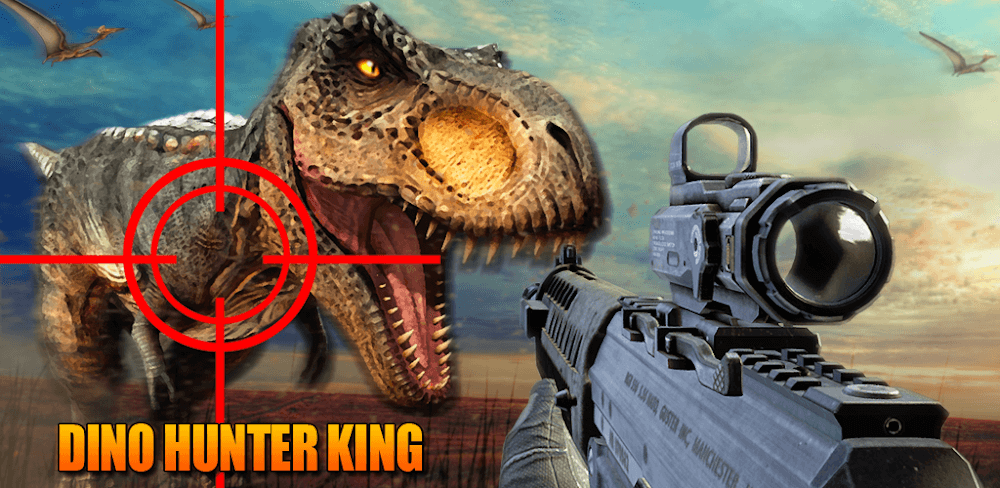 Dino Hunter King v1.0.40 MOD APK (Menu, Unlimited Gold, One Hit)