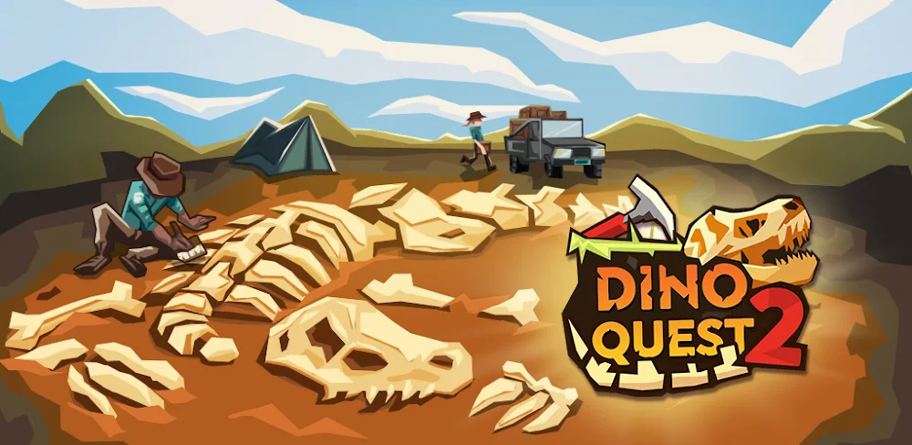 Dino Quest 2 v1.28 MOD APK (Unlimited Money)
