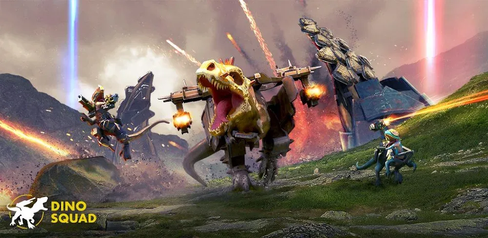 Dino Squad v0.30.1 MOD APK (Menu, Game Speed)