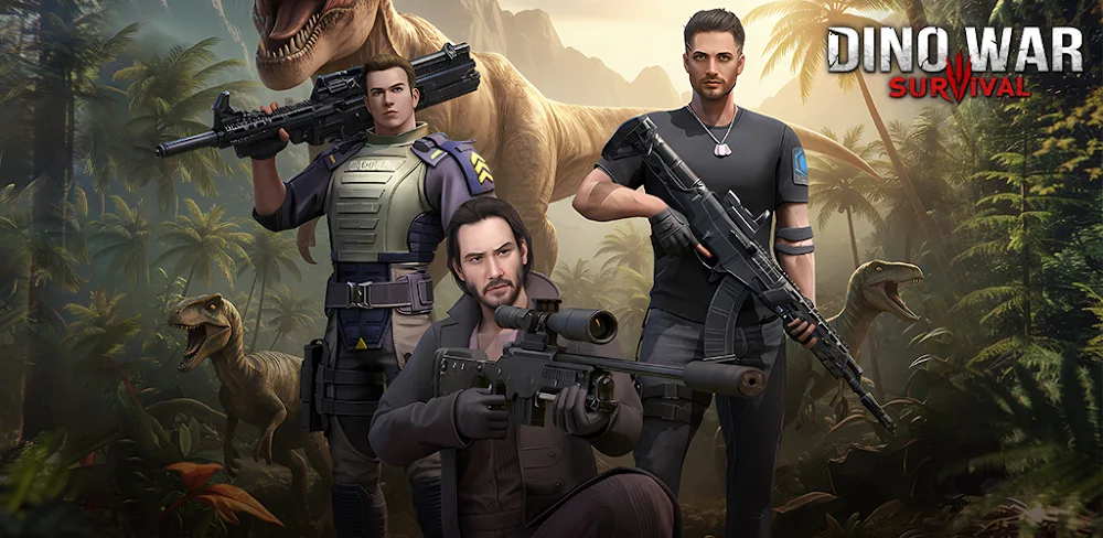 Dino War: Survival v1.3.8.89 MOD APK (Game Speed)