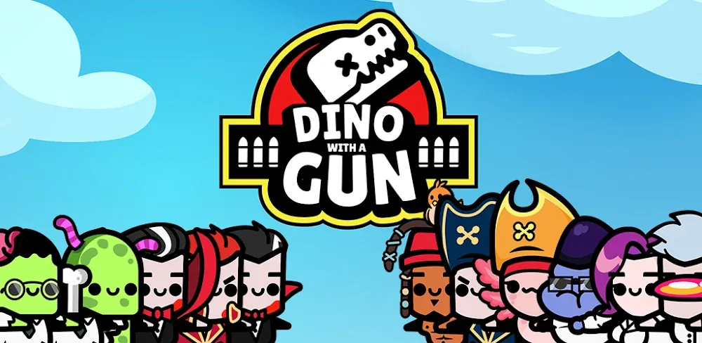 Dino with a Gun v1.5.1 MOD APK (Menu, Attack, God Mode, Free Purchase)