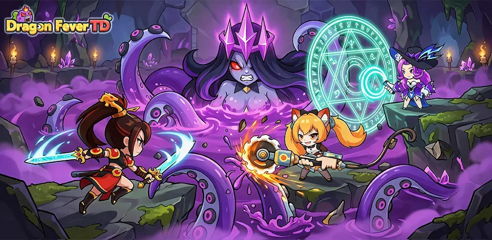 Dragon Fever TD! v3.0.1 MOD APK (Menu, Damage, God Mode)