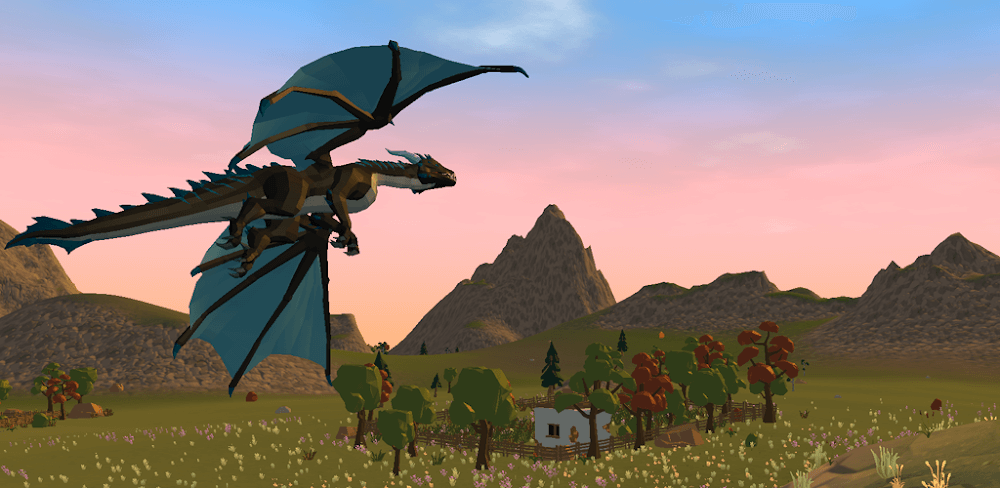 Dragon Simulator 3D v1.1066 MOD APK (Unlimited Coins, Food)
