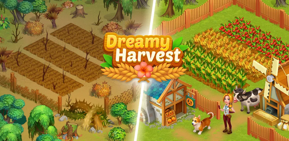 Dreamy Harvest: Farm Island v1.1.9 MOD APK (Unlimited Gem, No Ads)