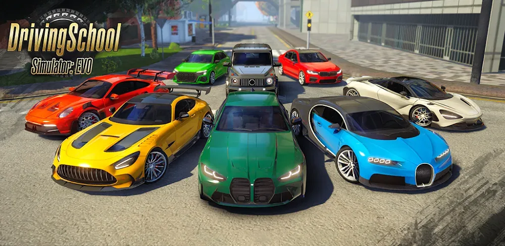 Driving School Simulator : Evo v1.96.0 MOD APK (Unlimited Money, Unlocked All Car)