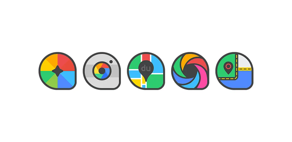 Drop Dark - Icon Pack v70 APK (Full Version)