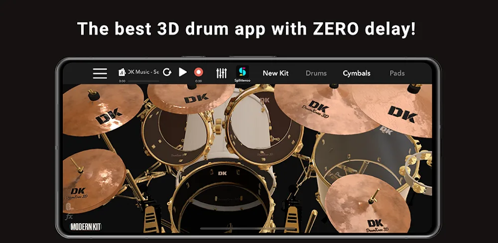 DrumKnee 3D Drums v1.9.18 MOD APK (Premium Unlocked)