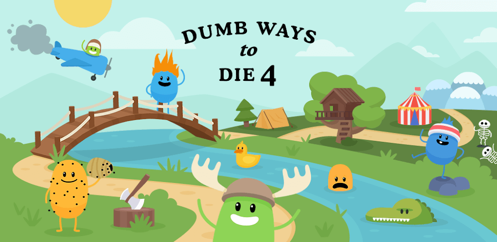 Dumb Ways to Die 4 v1.3.9 MOD APK (Auto Win, No Ads)