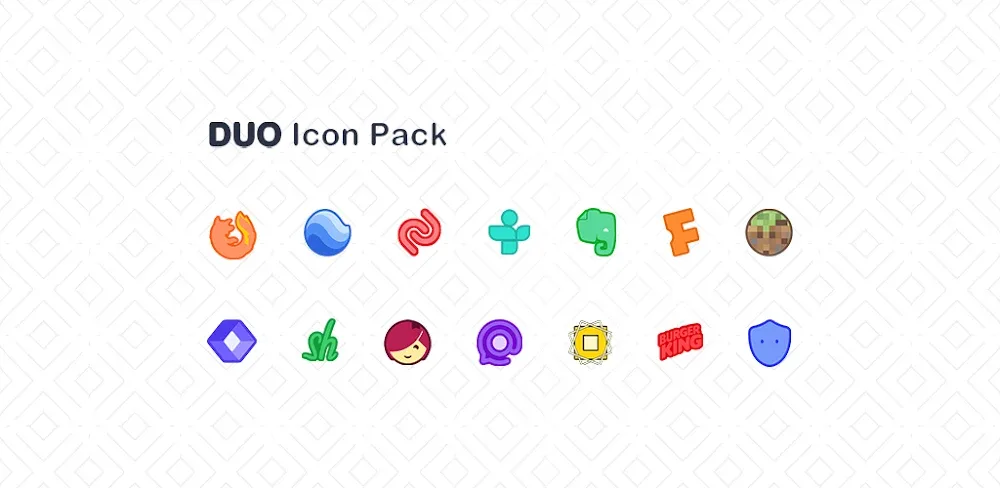Duo Icon Pack v5.7.0 APK (Full Version)